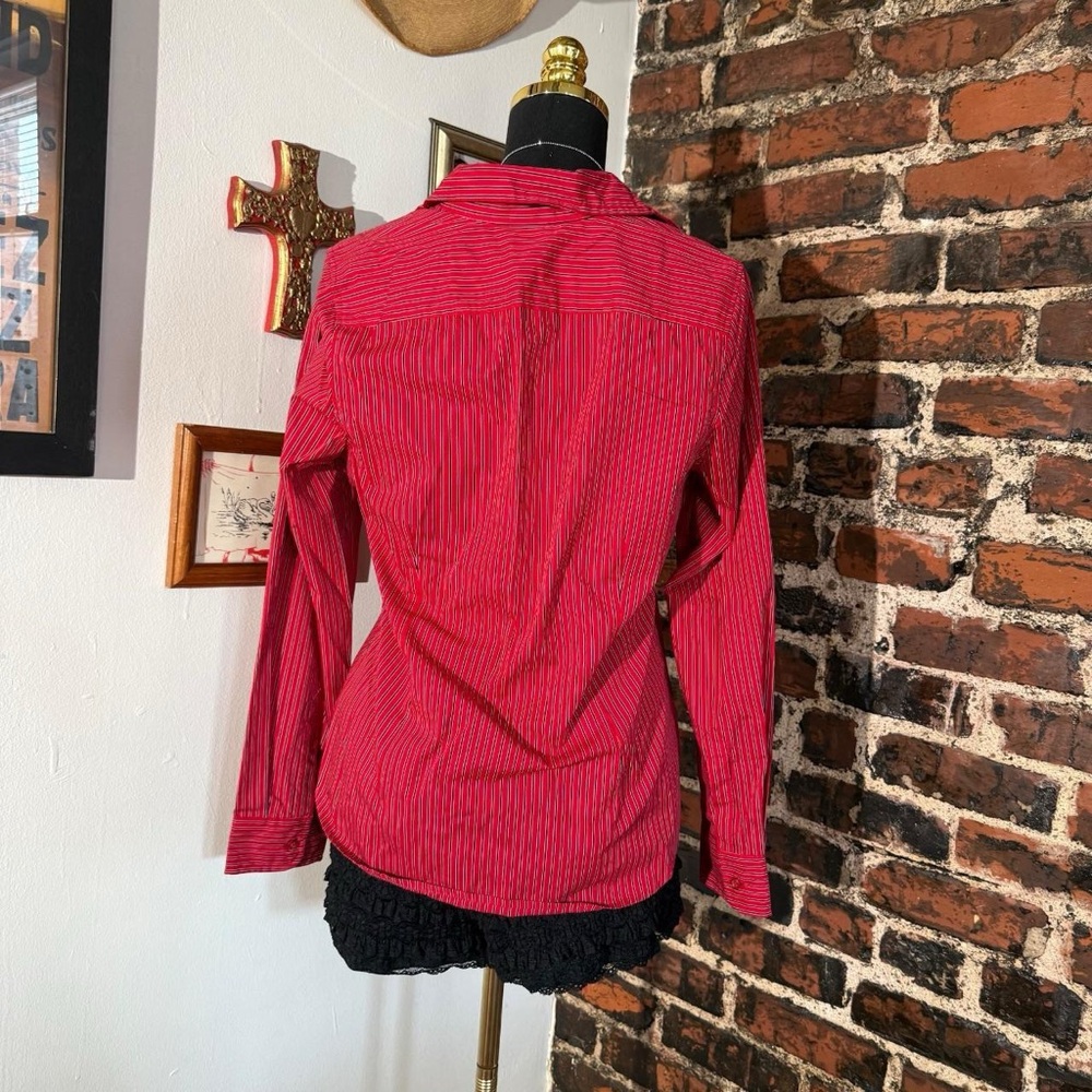 Striped Button Up - Picture 5 of 7